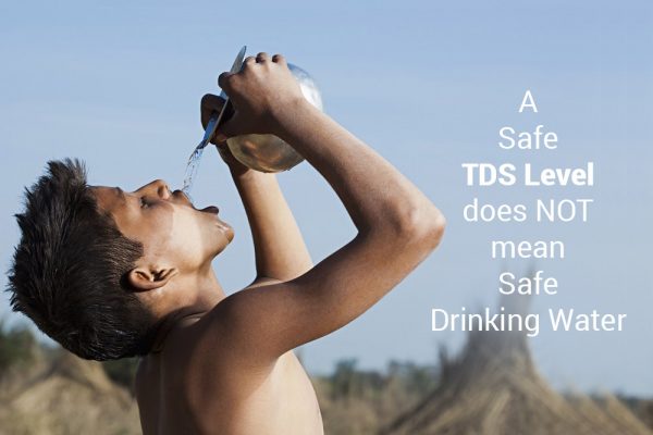 A Safe TDS Level does NOT mean Safe Drinking Water