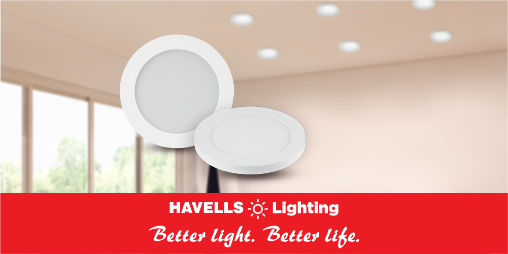 Havells Trim Clip On Panels Fit Any Ceiling And Brightens