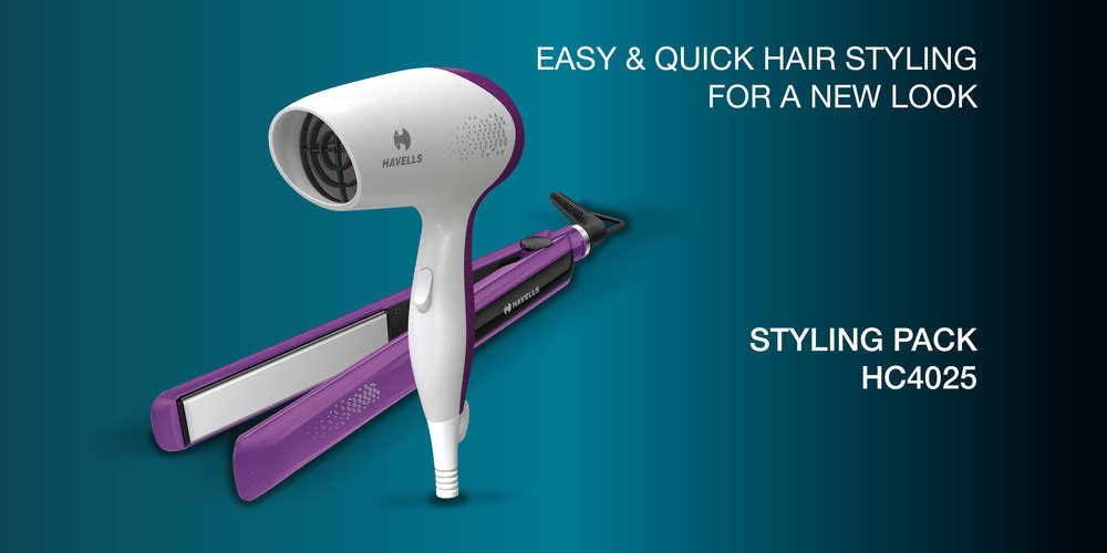 Style Your Hair with Havells Styling Pack | Havells India Blog
